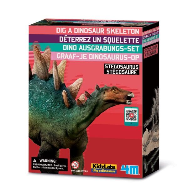 4M KidzLabs - Dig a Stegosaurus Skeleton