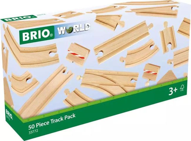 Brio 33772 - 50 Piece Track Pack