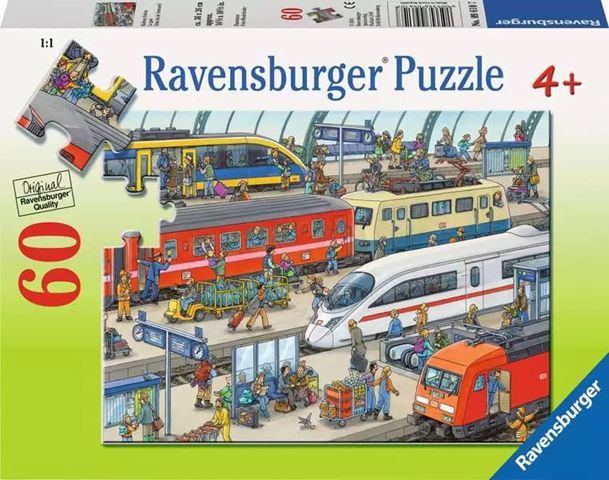 Ravensburger 60 Piece Puzzle - Railway Station