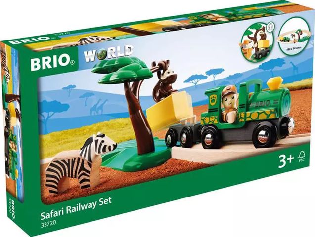 Brio 33720 - Safari Railway Set