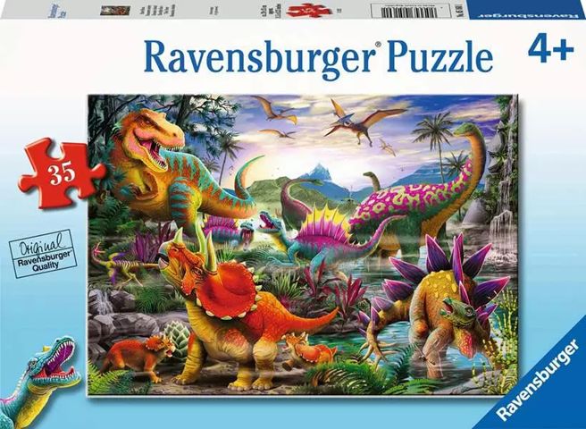 Ravensburger 35 Piece Puzzle - T-Rex Terror