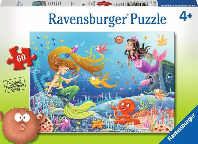 Ravensburger 60 Piece Puzzle - Mermaid Tales