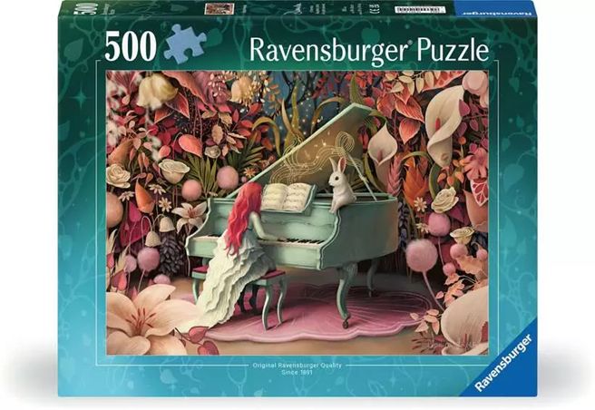 Ravensburger 500 Piece Puzzle - Rabbit Recital