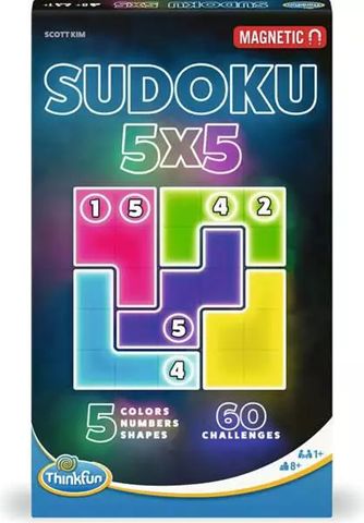 Sudoku 5x5 Magnetic Travel Puzzle
