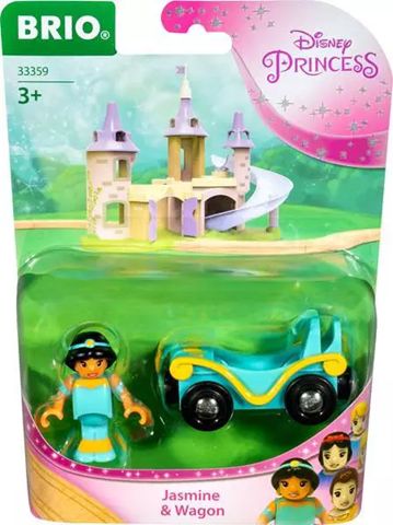 Brio 33359 - Disney Princess Jasmine &amp; Wagon