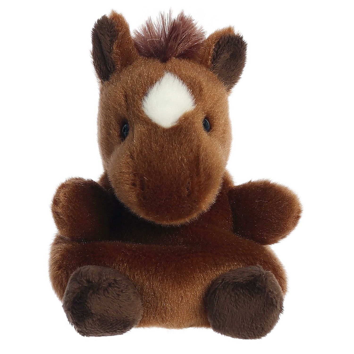 Aurora Palm Pals - 5" Truffle Brown Horse