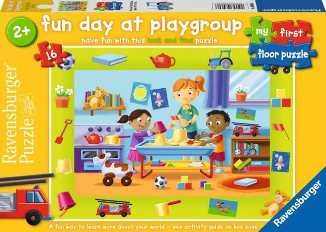 Ravensburger 16 Piece My First Floor Puzzle - Fun Day at Playgroup