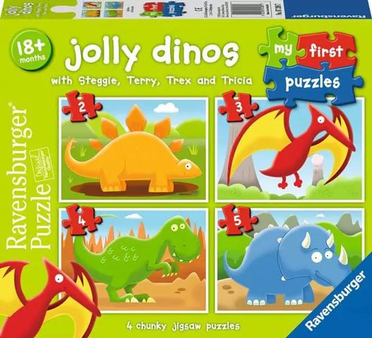 Ravensburger My First Puzzles - Jolly Dinos