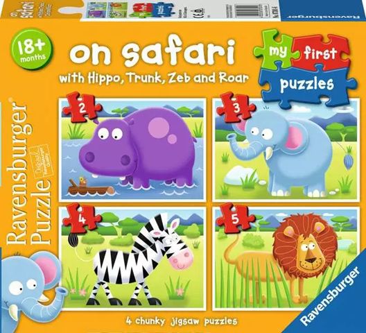 Ravensburger My First Puzzles - On Safari