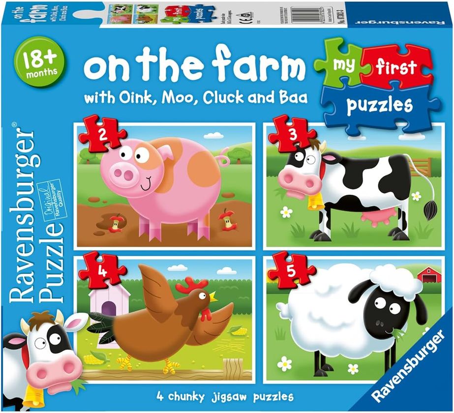 Ravensburger My First Puzzles - On the Farm