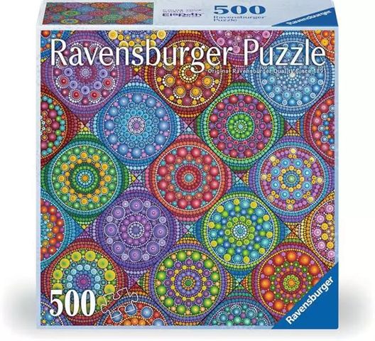 Ravensburger 500 Piece Puzzle - Magnificent Mandalas