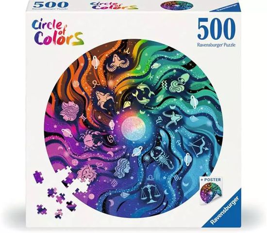 Ravensburger 500 Piece Circle of Colours Puzzle - Astrology