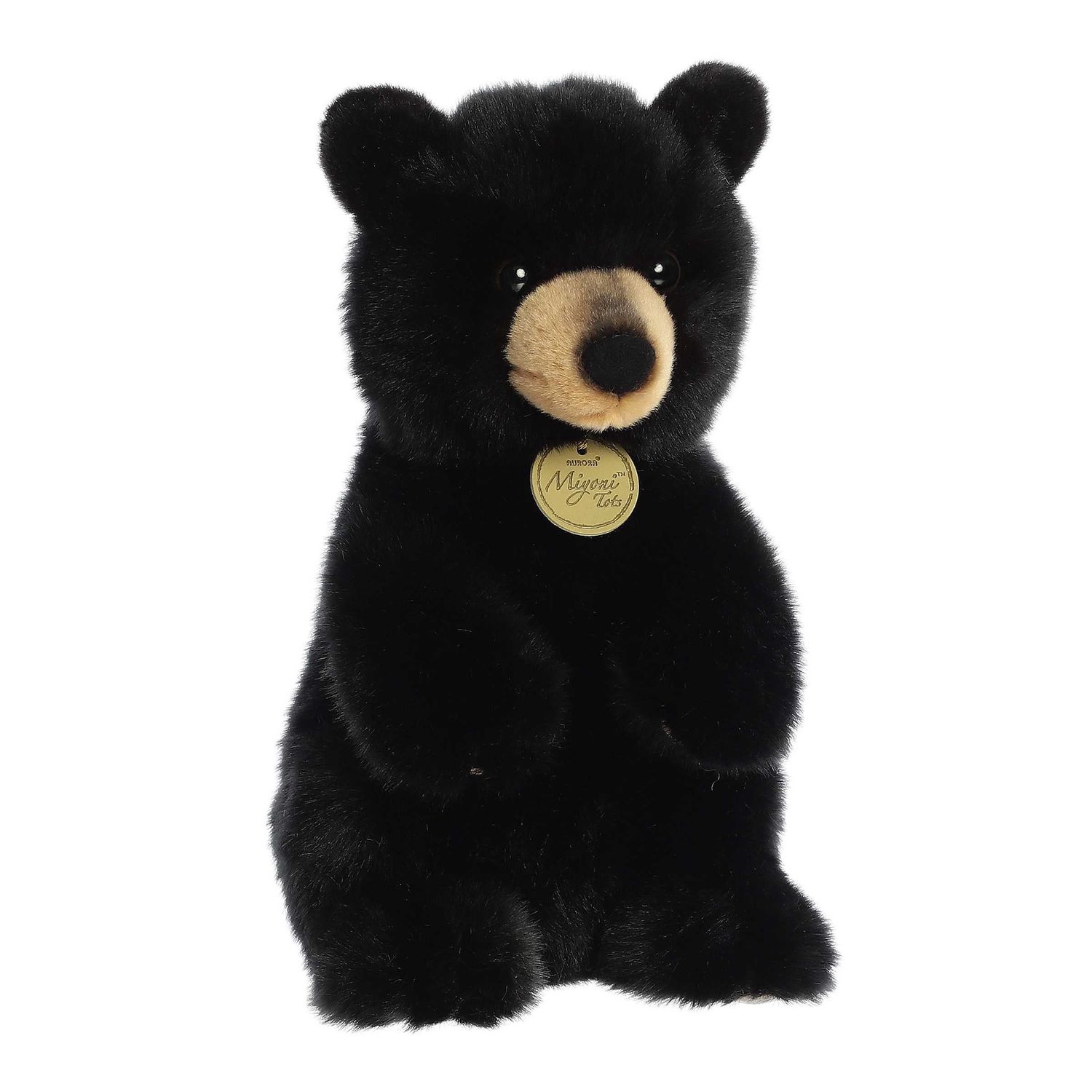 Aurora Miyoni Tots - 10" Sitting Pretty American Black Bear Cub