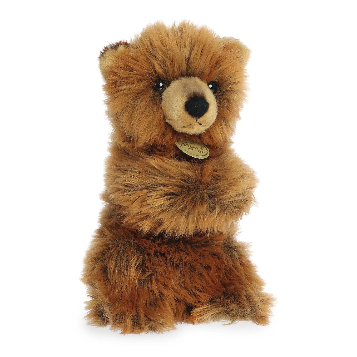 Aurora Miyoni Tots - 10" Sitting Pretty Grizzly Bear Cub