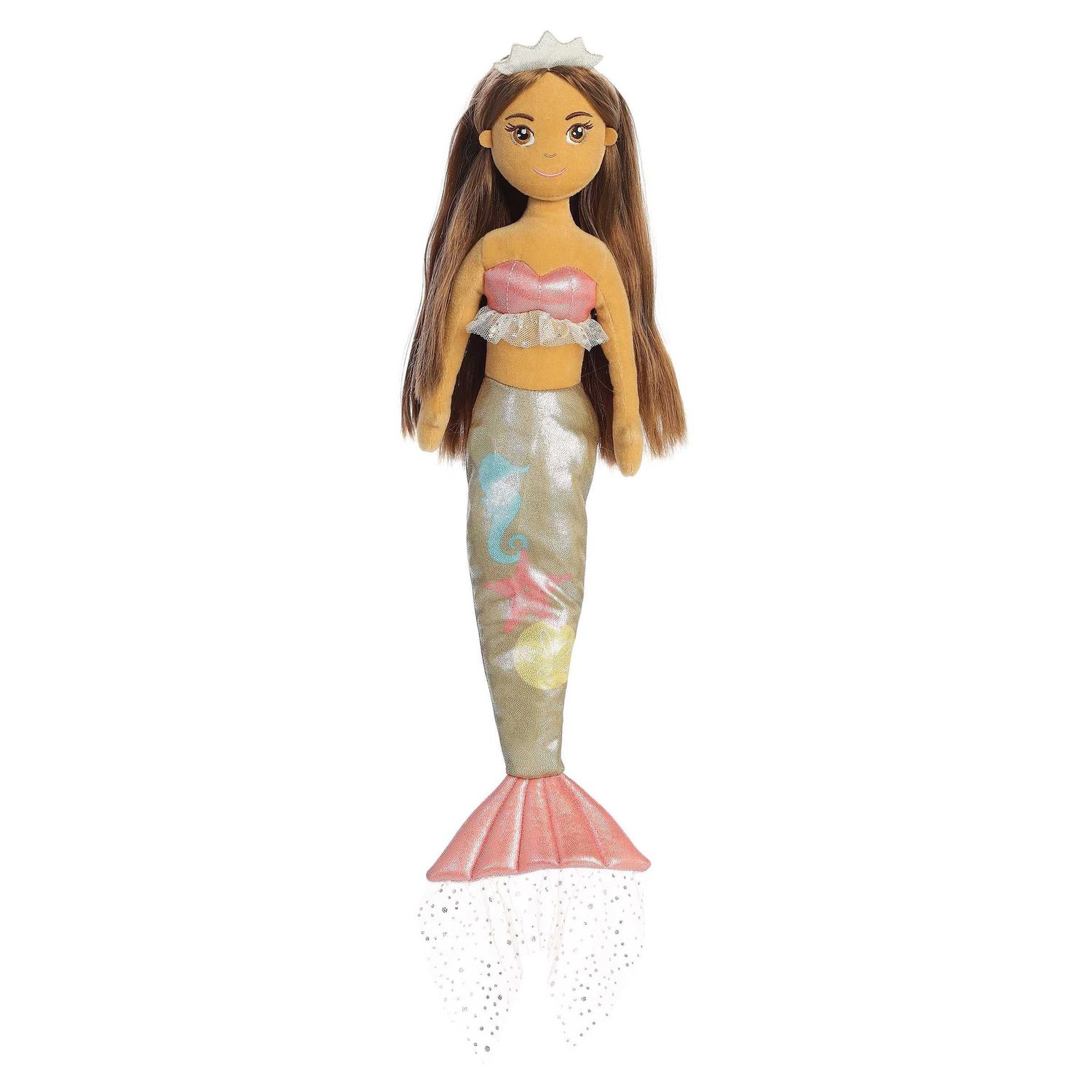 Aurora Sea Sparkles - 18" Coastal Sparkles Shelly