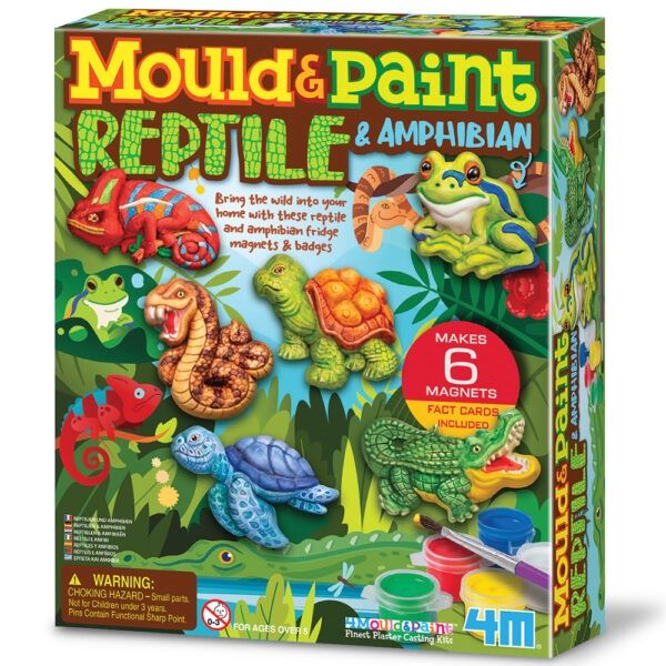 4M - Mould &amp; Paint Reptile &amp; Amphibian