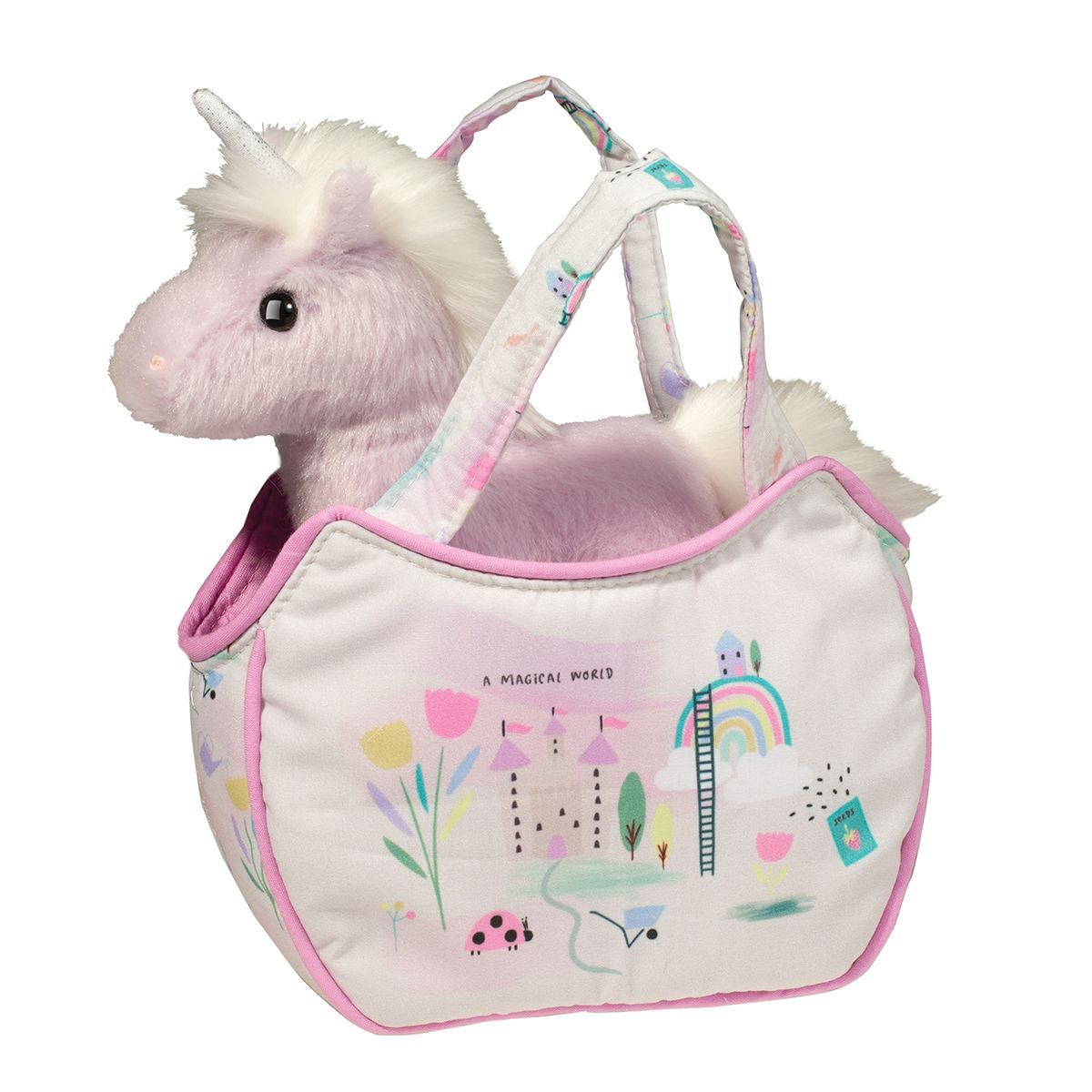 Douglas - A Magical World Sassy Sak with Light Purple Unicorn