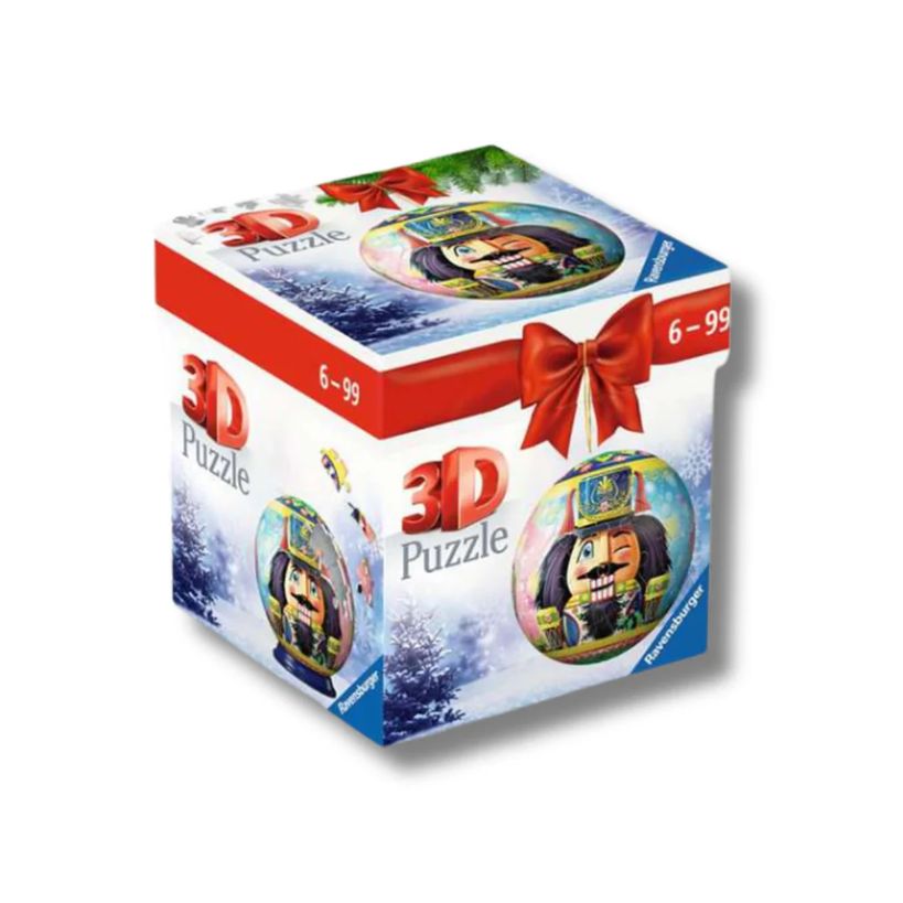 Ravensburger 54 Piece Puzzle Ball - Holiday Nutcracker Ornament