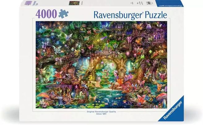 Ravensburger 4000 Piece Puzzle - The Hidden World of Fairies