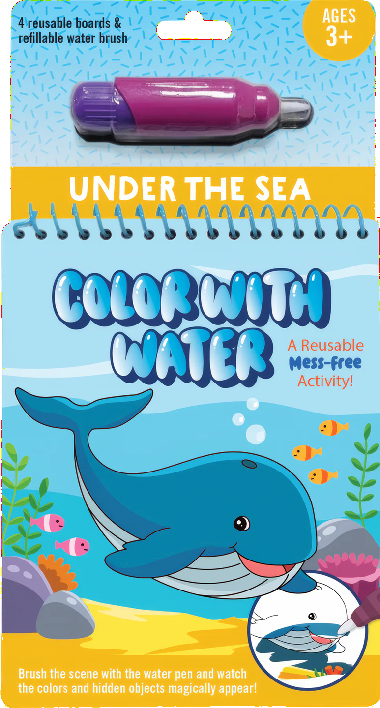Peter Pauper Press - Colour with Water Under the Sea