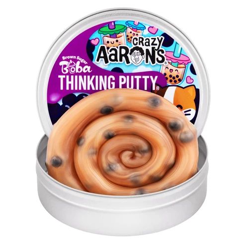 Crazy Aaron's Thinking Putty - Brown Sugar Boba