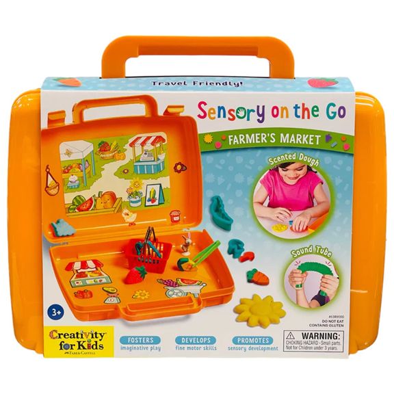 Creativity for Kids - Farmers Market Sensory on the Go