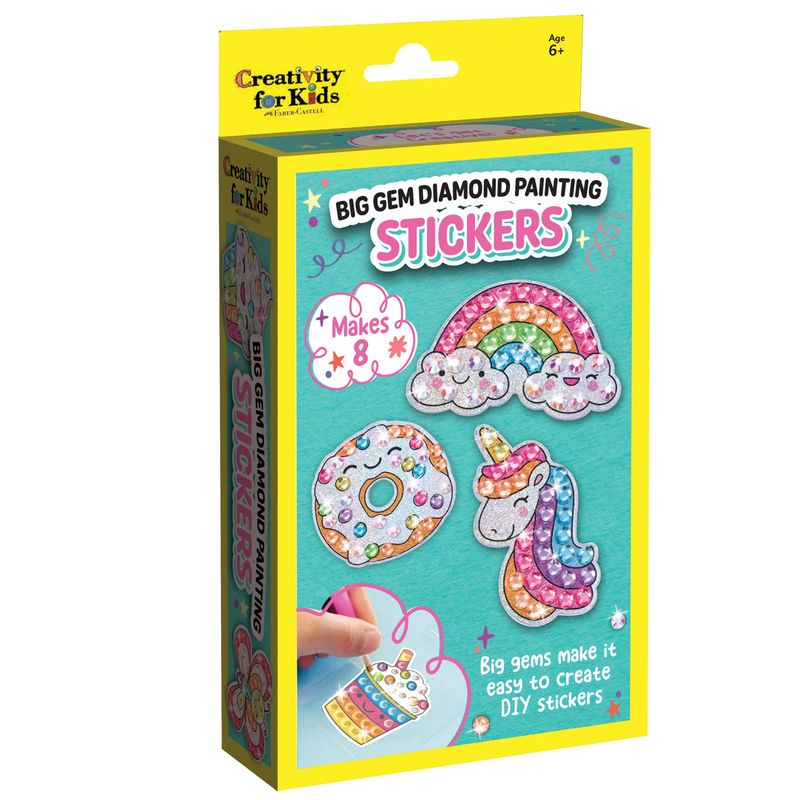 Creativity for Kids - Big Gem Diamond Painting Stickers Mini Kit