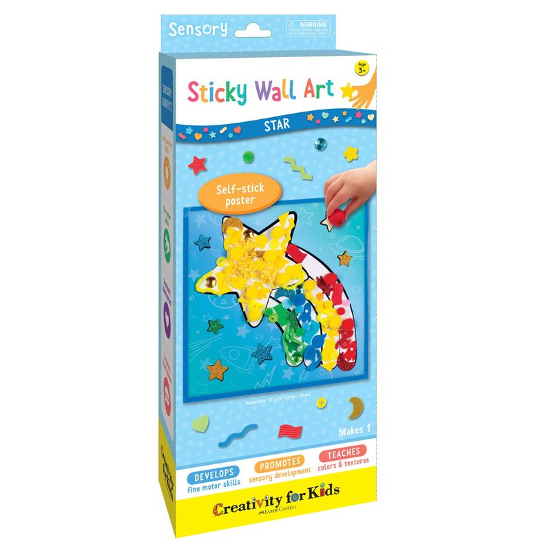 Creativity for Kids - Sticky Wall Art Star