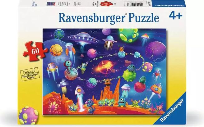 Ravensburger 60 Piece Puzzle - Space Aliens