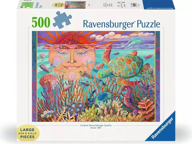 Ravensburger 500 Large Piece Puzzle - Sun and Sea