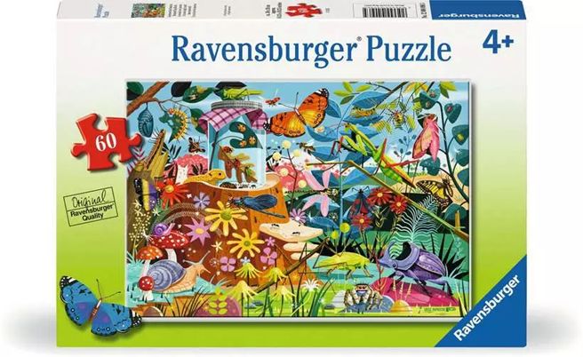 Ravensburger 60 Piece Puzzle - Backyard Bug World
