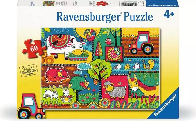 Ravensburger 60 Piece Puzzle - A Day at the Farm