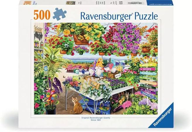Ravensburger 500 Piece Puzzle - Glorious Garden Centre