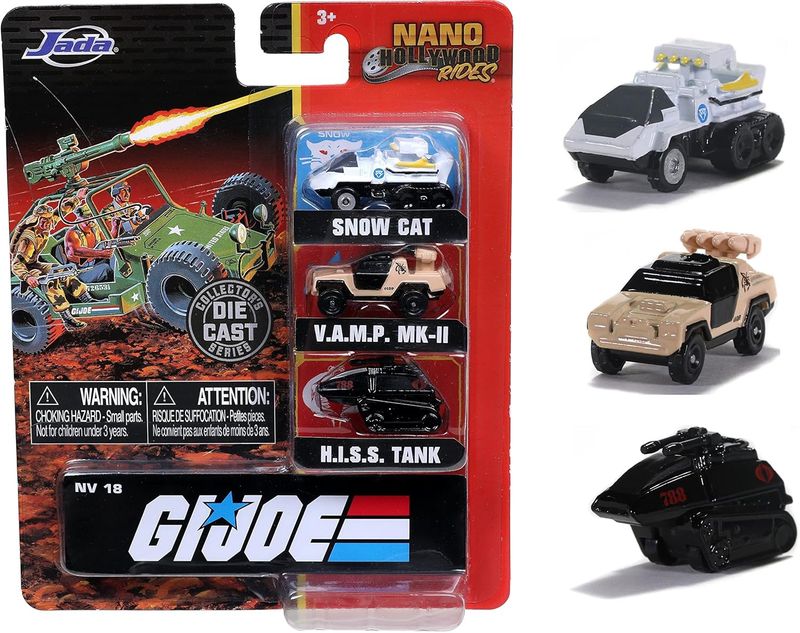 Jada - 1.65" Nano Hollywood Rides G.I. Joe