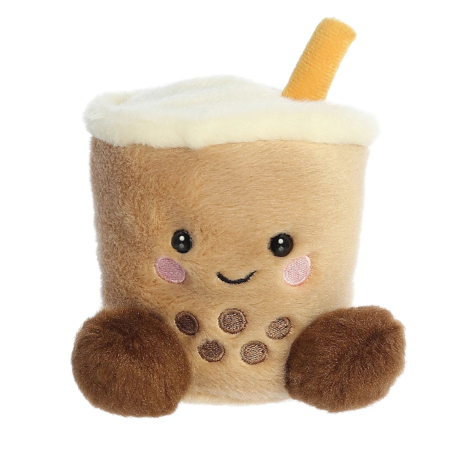 Aurora Palm Pals - 5" Milky Tea Boba Aurora Palm Pals - 5" Milky Tea Boba