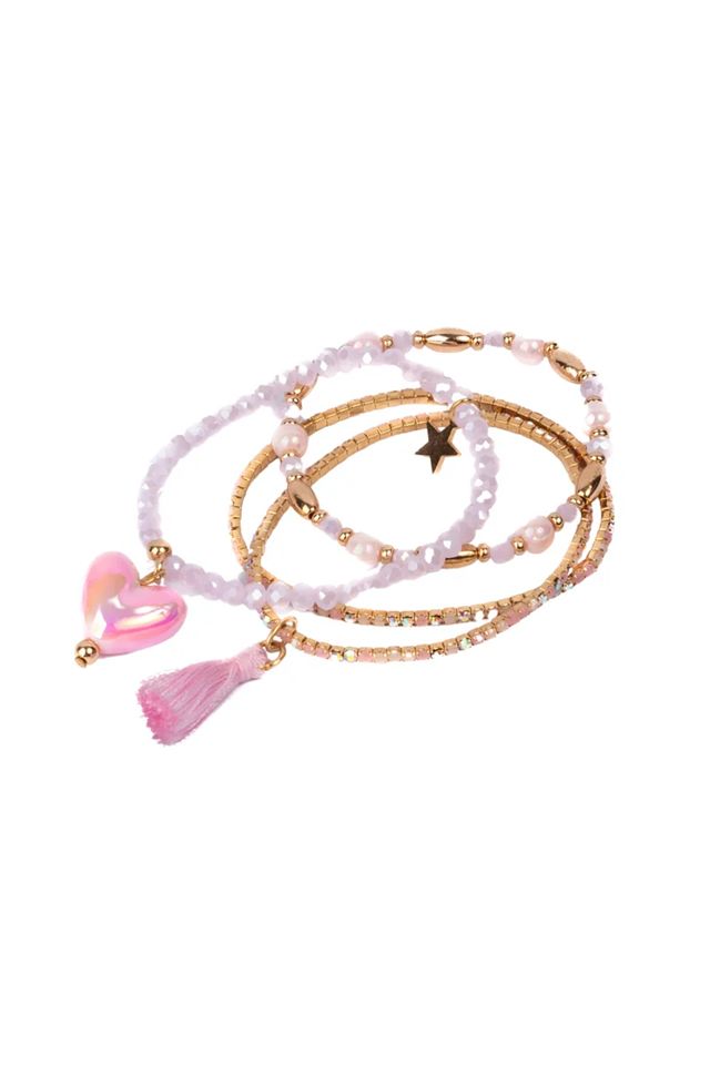 Great Pretenders Boutique Luminescent Love Bracelet Set