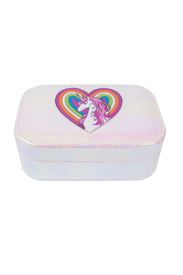 Great Pretenders - Iridescent Pretty Precious Unicorn Jewellery Box