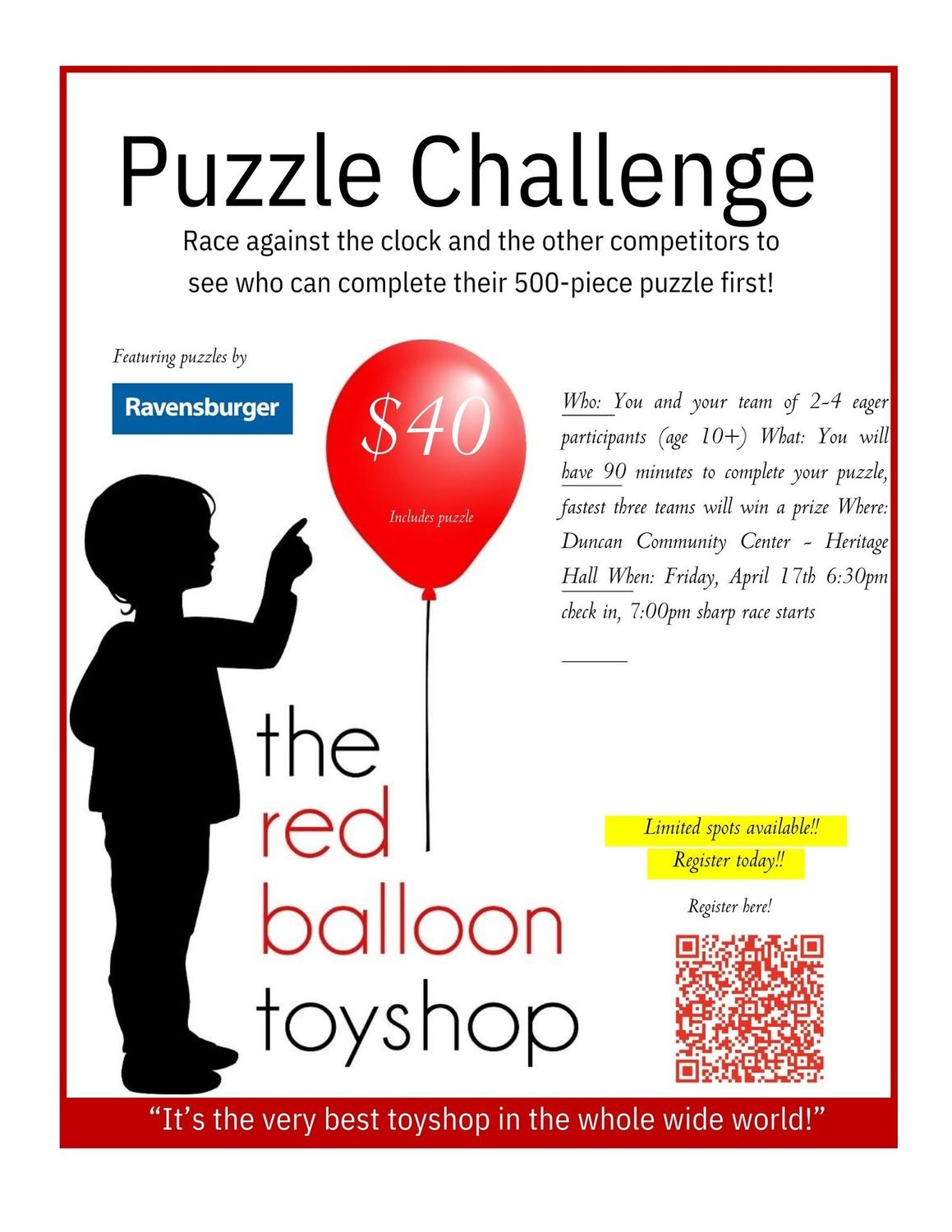 Puzzle Challenge - April 17th