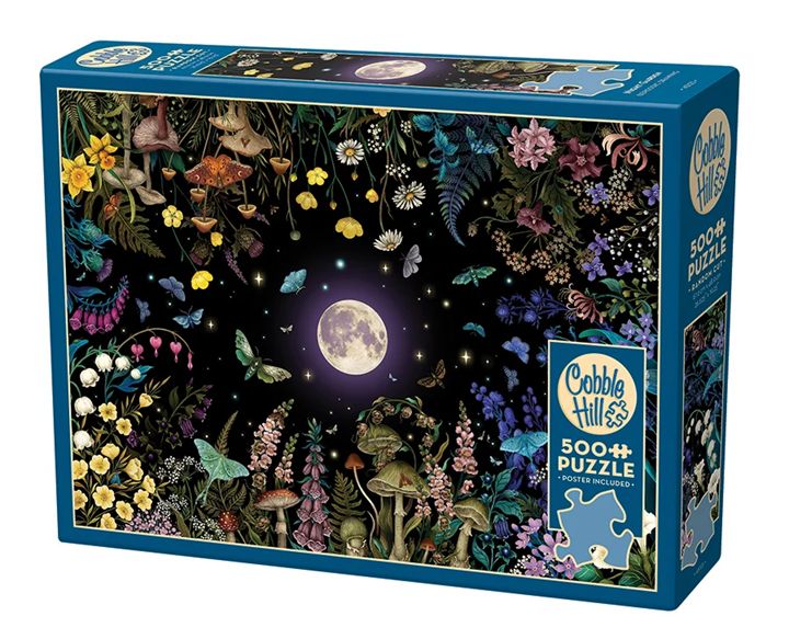 Cobble Hill 500 Piece Puzzle - Night Garden