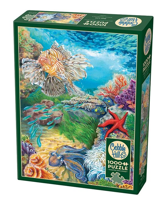 Cobble Hill 1000 Piece Puzzle - Reef Life