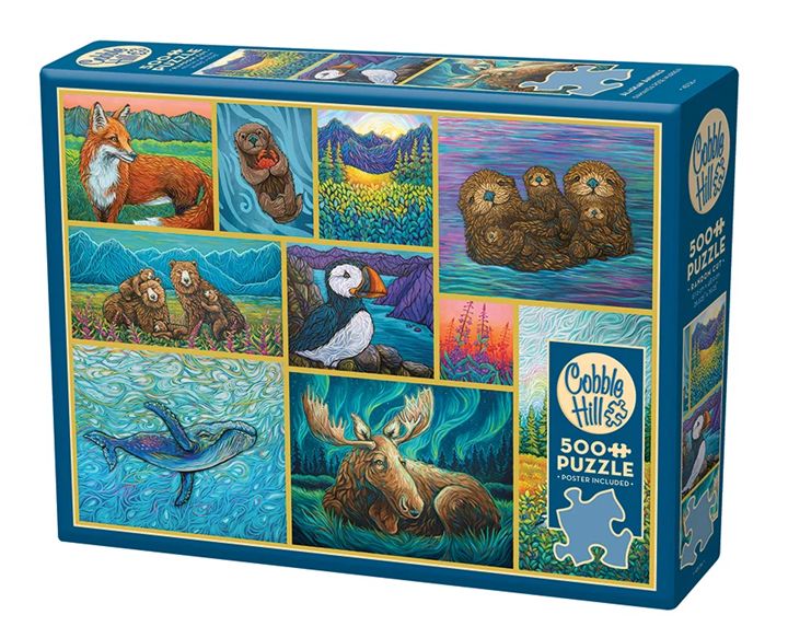 Cobble Hill 500 Piece Puzzle - Alaskan Animals