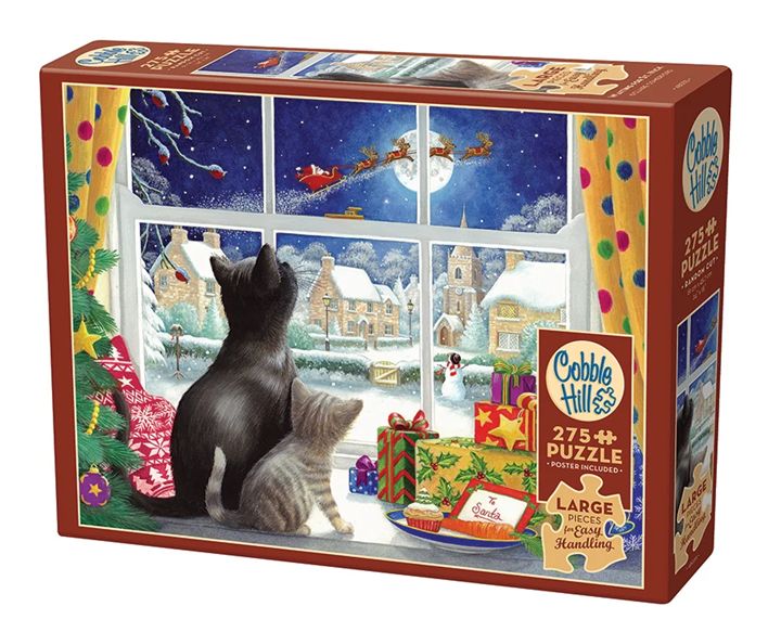 Cobble Hill 275 Piece Easy Handling Puzzle - Waiting For St. Nick