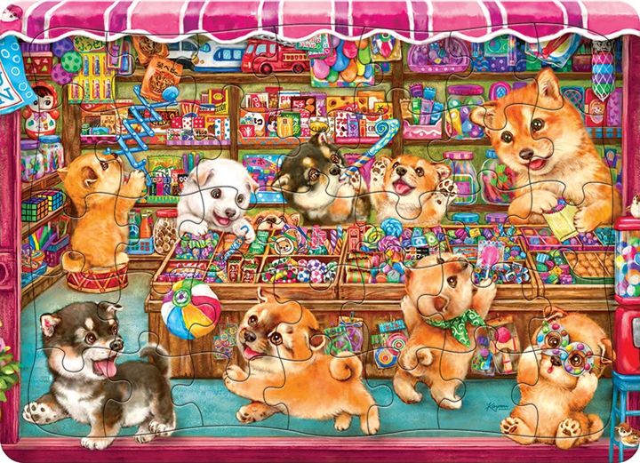 Cobble Hill 35 Piece Tray Puzzle - Dog Treats