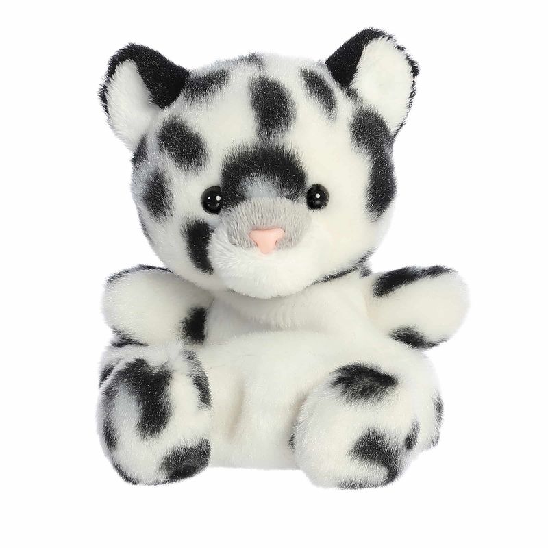 Aurora Palm Pals - 5" Kaia Snow Leopard