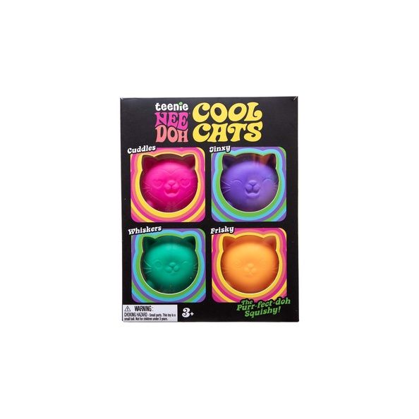 NeeDoh - Teenie Cool Kittens Multi Pack