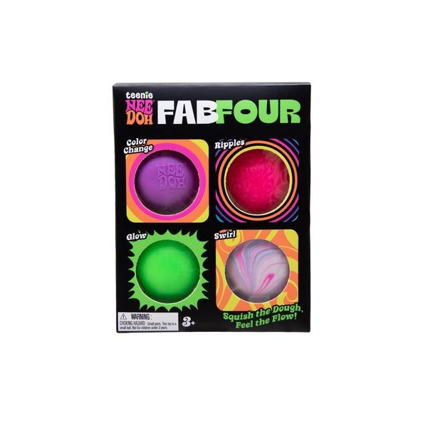 NeeDoh - Teenie Fab Four Multi Pack