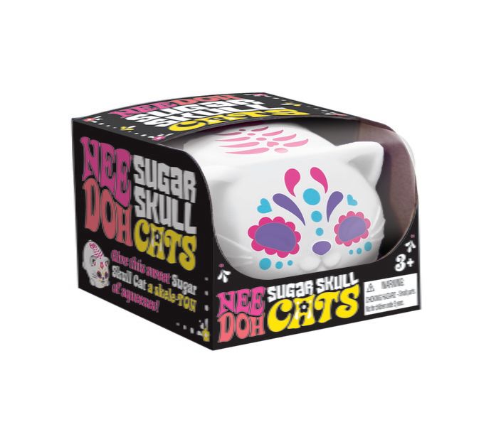 NeeDoh - Sugar Skull Cool Cat