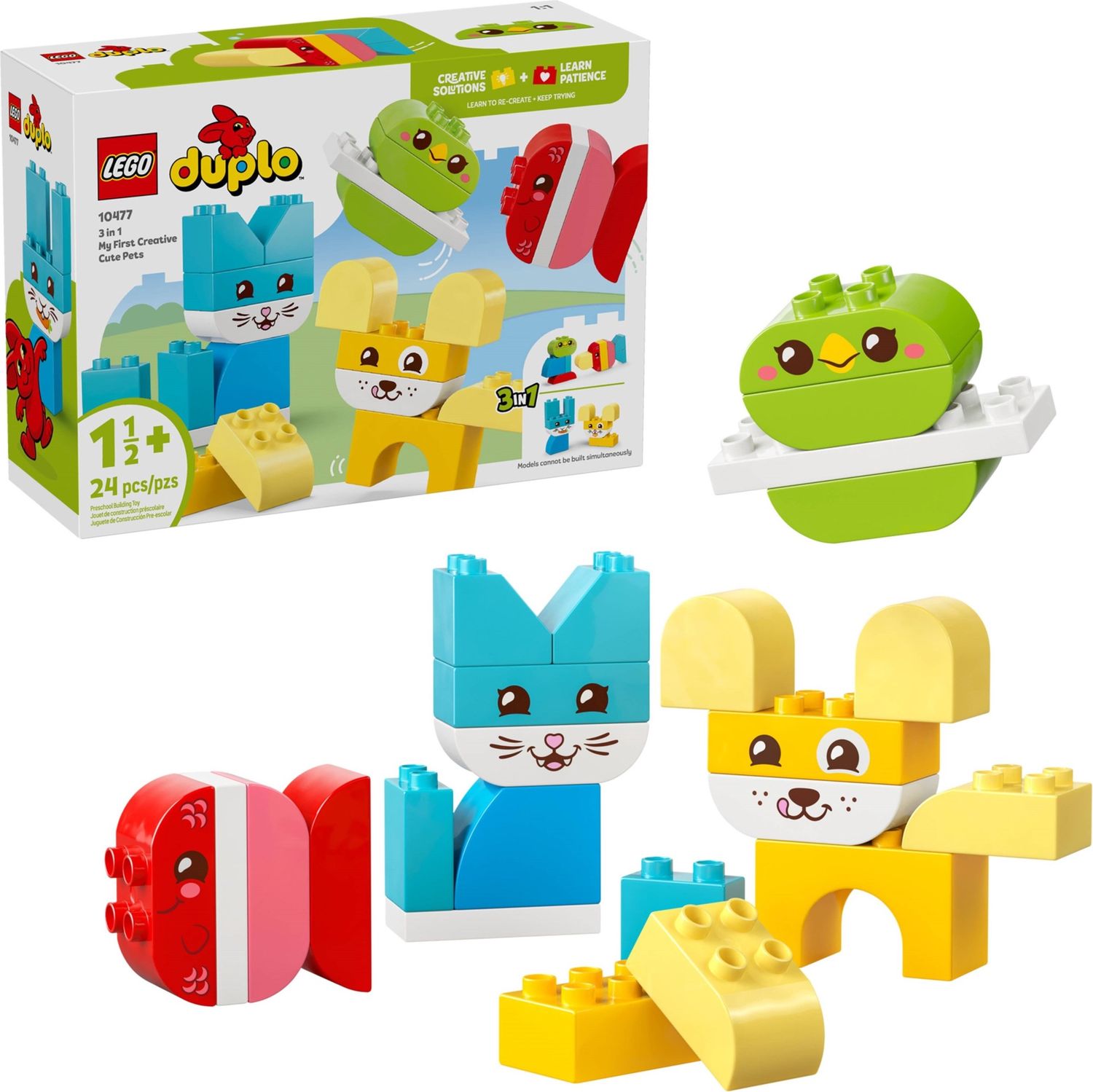 Lego Duplo 10477 - 3 in 1 Creative Cute Pets