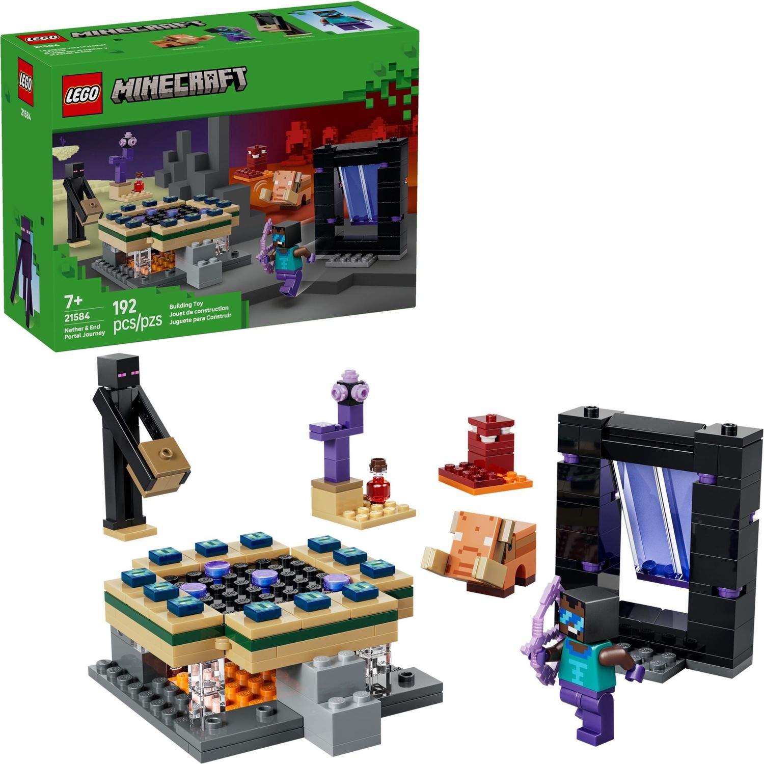 Lego Minecraft 21584 - Nether &amp; End Portal Journey