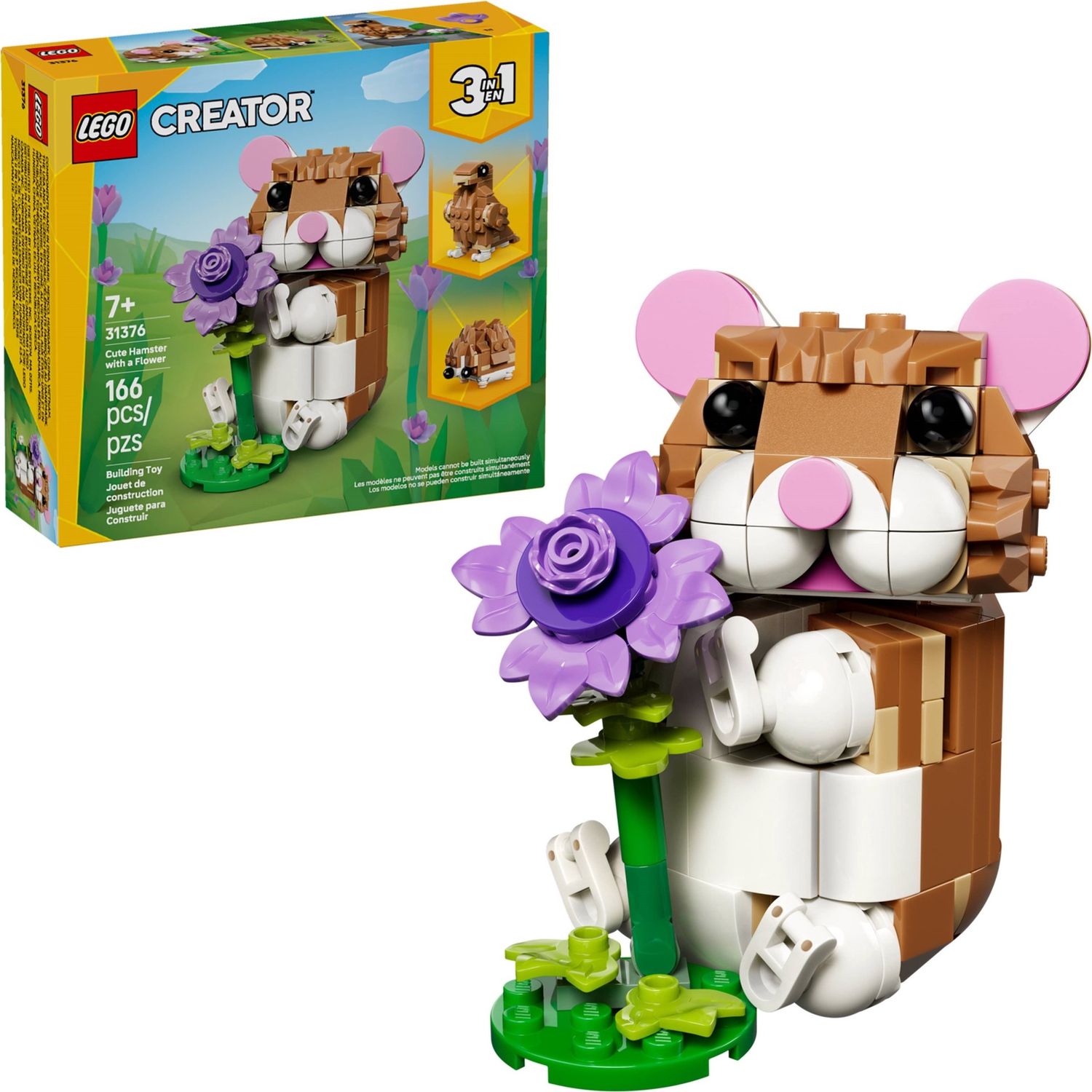 Lego Creator 31376 - Cute Hamster with a Flower